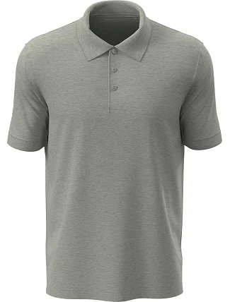 Stedman Lux Polo Pánské piqué polo "Lux" 05.9060 grey heather Stedman Lux Polo Pánské piqué polo "Lux" 05.9060 grey heather