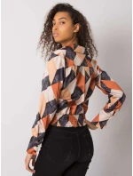 Halenka DHJ BZ 15251.82 černá a béžová Halenka DHJ BZ 15251.82 černá a béžová