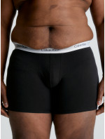 Pánské boxerky Plus Size 3 Pack Boxer Briefs Modern Cotton 000NB3378A001 černá - Calvin Klein