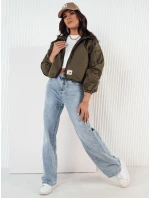 Dámská přechodná bunda s kapucí ISCAR zelená FashionStreet TY4210