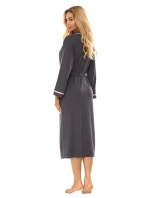 L&L 2506 dlouhý dámský župan z viskózy M-2XL