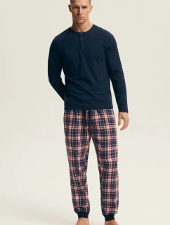 Pyžamo Henderson 43457 Noir long/r M-3XL