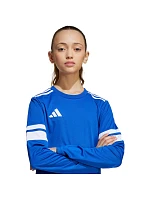 Adidas Squadra 25 dětské tričko s dlouhým rukávem modré JJ0046