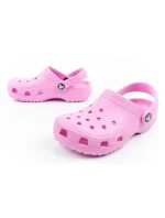 Dětské sandály Crocs Classic trendy růžové pohodlné lehké dřeváky