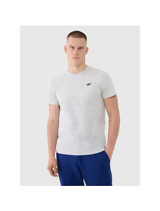 Pánské bavlněné tričko 4F 4FWMM00TTSHM2657-27M