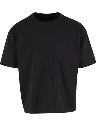 Build your Brand BY 439 Pánské těžké tričko "Cropped Oversize" 56.0439 black