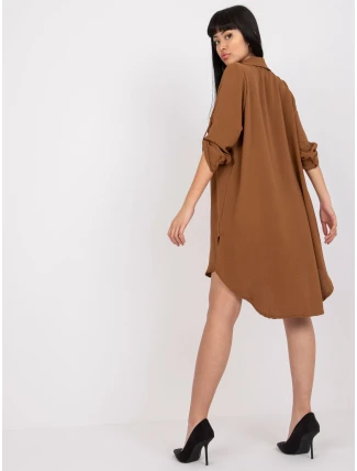 DHJ SK šaty V2209.94 hnědé