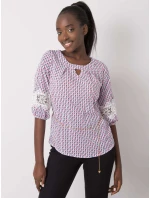 Halenka LK BZ 506369.20 bílá růžová