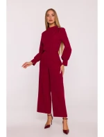 M879 Kombinéza se stojáčkem - bordó