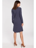 Dámské šaty B017 modré - BE Dámské šaty B017 modré - BE