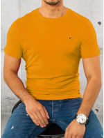 Pánské tričko hořčičné Dstreet RX4809