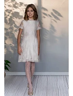 Dívčí punčocháče s mašlí Angelina DR2602