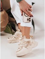 Dámské béžové tenisky EASYPACE FashionStreet ZY0640