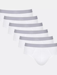 sloggi men GO ABC 2.0 Brief 6P - WHITE - SLOGGI WHITE - SLOGGI