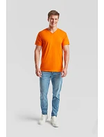 Fruit of the Loom Valueweight V-Neck T Tričko s výstřihem do V 16.1066 white
