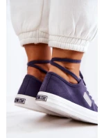 Klasické dámské tenisky BIG STAR JJ274494 námořnická modrá