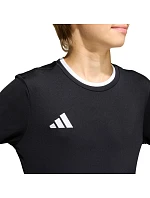 Adidas Entrada 26 dětské tričko s dlouhým rukávem černé KF5879 Adidas Entrada 26 dětské tričko s dlouhým rukávem černé KF5879