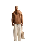 Pánská mikina Nike Club BB FZ Hoodie světle hnědá FN3861 270 Pánská mikina Nike Club BB FZ Hoodie světle hnědá FN3861 270