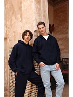 Fruit of the Loom Iconic Premium Elasticated Cuff Jog Pants Tepláky z těžké bavlny 16.4056 athletic heather Fruit of the Loom Iconic Premium Elasticated Cuff Jog Pants Tepláky z těžké bavlny 16.4056 athletic heather