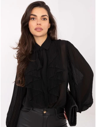 MI KS košile A2818.09 černá