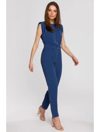 Dámský overal S259 modrý - Stylove Dámský overal S259 modrý - Stylove