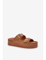 Pantofle model 215955 Step in style Pantofle model 215955 Step in style