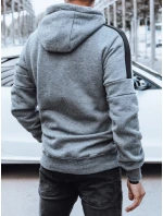 Pánská tmavě šedá mikina FashionStreet BX5825