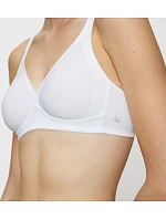Triumph - Modern Soft+Cotton: proužkovaná bavlněná podprsenka bez kostic Triumph