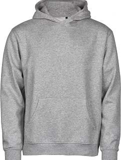 Tee Jays TJ 5152B Dětská mikina s kapucí z těžké bavlny "Unlabeled" 18.515B heather grey