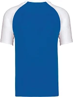 Kariban K 330 Baseballové tričko 20.K330 aqua blue/white Kariban K 330 Baseballové tričko 20.K330 aqua blue/white