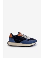 Pánské tenisky s paměťovou pěnou Memory Foam System Big Star NN174356 tmavě modré