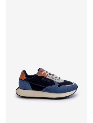 Pánské tenisky s paměťovou pěnou Memory Foam System Big Star NN174356 tmavě modré