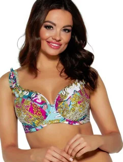 Dámská plavková podprsenka SK-161 tyrkysová - Ava