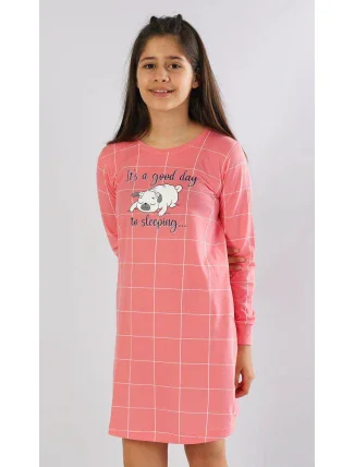 Dětská noční košile s dlouhým rukávem Ospalec Dětská noční košile s dlouhým rukávem Ospalec