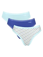 SLOGGI GO CRUSH – 3× tanga s vysokým výstřihem z organické bavlny Sloggi SLOGGI GO CRUSH – 3× tanga s vysokým výstřihem z organické bavlny Sloggi