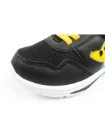 Leomil Pokemon dětské sportovní boty tenisky lehké suchý zip černá žlutá