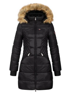 Zeměpis Norsko dámské PARKA ABEILLE BLACK DISTRI LADY 2601-9 DBC BLACK (WY4579F/GN-NOIR)