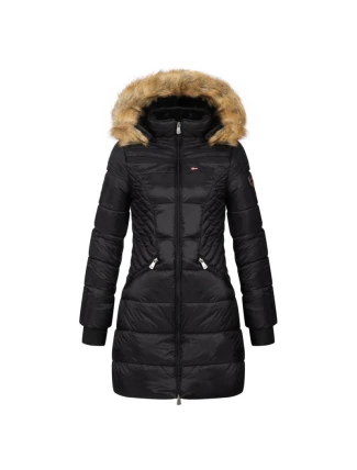 Zeměpis Norsko dámské PARKA ABEILLE BLACK DISTRI LADY 2601-9 DBC BLACK (WY4579F/GN-NOIR)