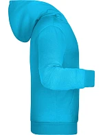 Daiber JN 796K Dětská mikina s kapucí 02.796K turquoise Daiber JN 796K Dětská mikina s kapucí 02.796K turquoise