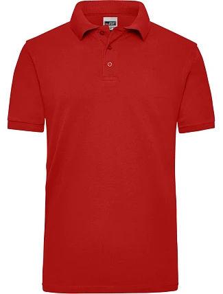 Daiber JN 801 Pánské pracovní piqué polo z těžké bavlny 02.0801 red Daiber JN 801 Pánské pracovní piqué polo z těžké bavlny 02.0801 red
