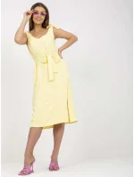 Šaty WN SK 1211.58 světle žlutá