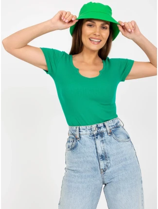 Dámská halenka TW BZ BL 006.29X zelená - Och Bella Dámská halenka TW BZ BL 006.29X zelená - Och Bella