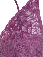 Dámské podprsenka LIGHTLY LINED PLUNGE 000QF6396EVID fialová - Calvin Klein Dámské podprsenka LIGHTLY LINED PLUNGE 000QF6396EVID fialová - Calvin Klein