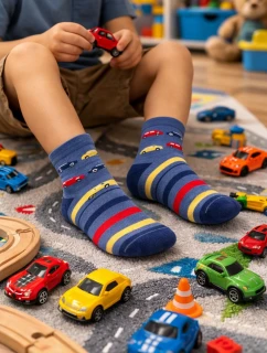 Chlapecké vzorované ponožky 6-11 let U34.P01