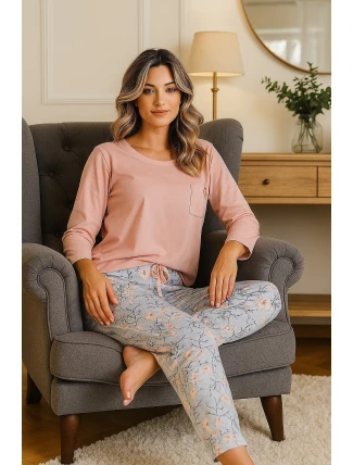 Leveza Fidelia pyžamo 1510 7/8 M-2XL