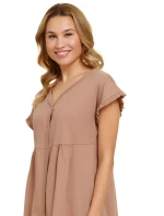 Noční košile 9600 brown - Doctornap Noční košile 9600 brown - Doctornap