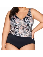 Dámské jednodílné plavky 61 black plus - AVA Dámské jednodílné plavky 61 black plus - AVA