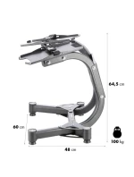 HMS PREMIUM STR10 PRO NASTAVITELNÝ STOJAN NA ČINKY