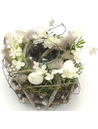 Dekorativní tužkový svícen 16 cm na čajové svítidlo TEA LIGHT