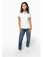 Kariban K 252 Dámské kontrastní piqué polo 20.K252 white/navy/white Kariban K 252 Dámské kontrastní piqué polo 20.K252 white/navy/white